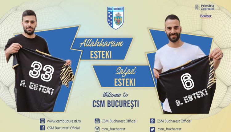 fratii esteki - csm bucuresti handbal