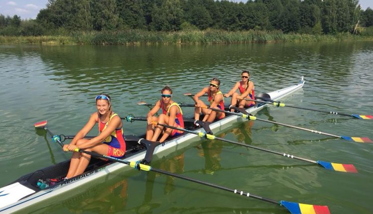 FOTO Canotaj Doar medalii de aur pentru România la Campionatele Europene de canotaj disputate la Brest în Belarus 7