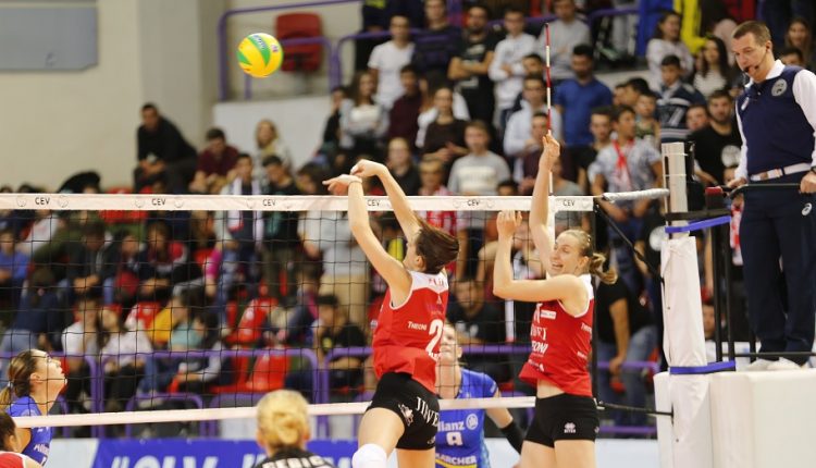 FOTO Volei feminin Volei Alba-Blaj la un pas de calificarea în grupele Ligii Campionilor 11