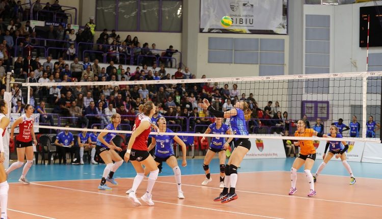 FOTO Volei feminin Volei Alba-Blaj la un pas de calificarea în grupele Ligii Campionilor 6