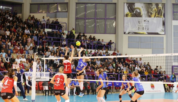 FOTO Volei feminin Volei Alba-Blaj la un pas de calificarea în grupele Ligii Campionilor 7